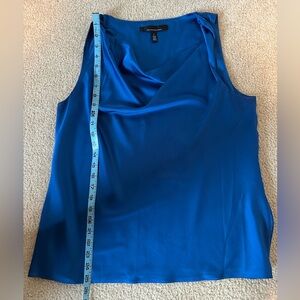 White House Black Market Royal Blue Blouse NWOT